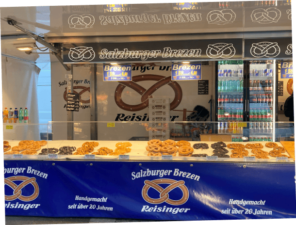 Self-guided tour, famous Salzburger Brezen