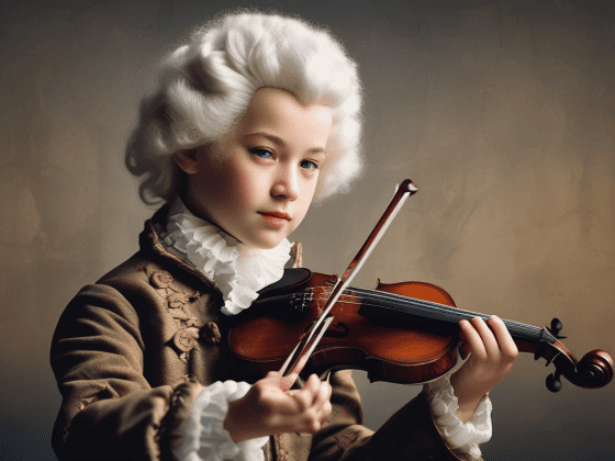 Mozart was born in Salzburg